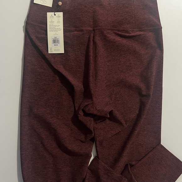 NWT Calia Lustralux Collection High Rise 7/8 Legging—Size Large in New Maroon - Picture 3 of 9
